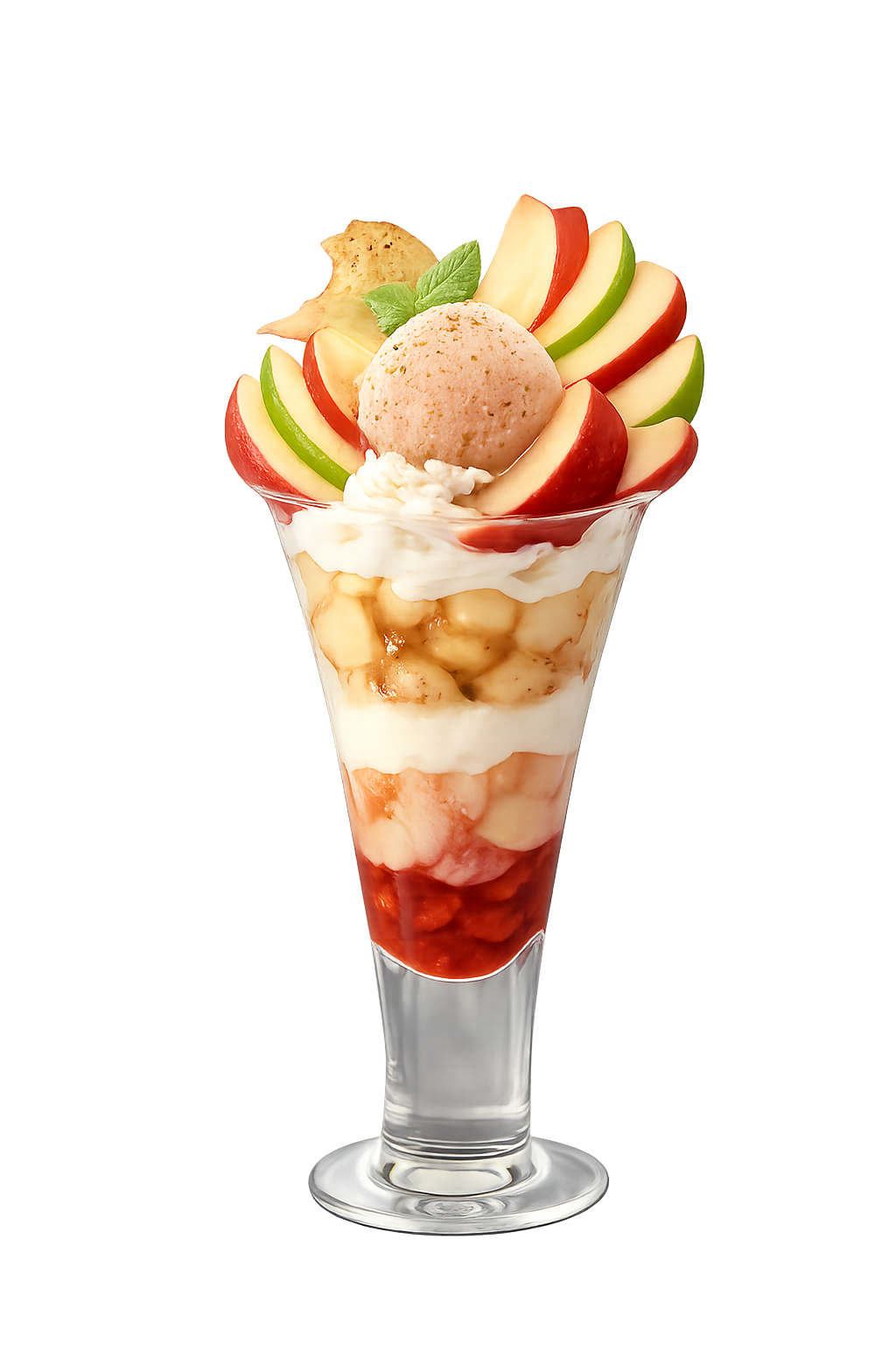 苺ベリーパフェ